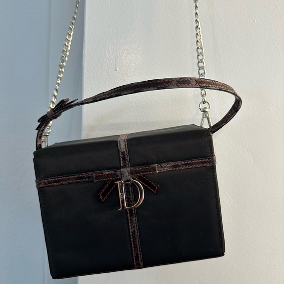 Christian Dior Vintage Nylon Beauty Box Shoulder Bag - Picture 2 of 7